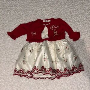 American Princess 3-6 month Christmas Dress
